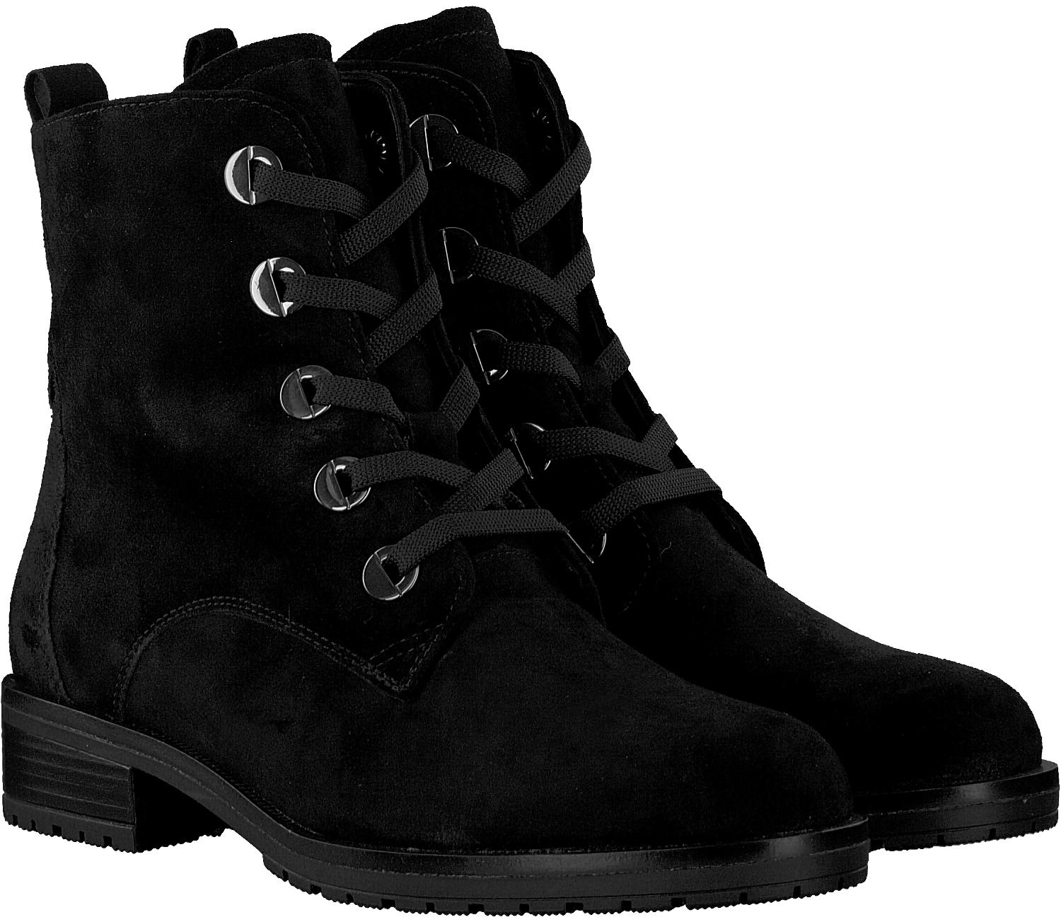 Zwarte GABOR Veterboots 795.2 | Omoda