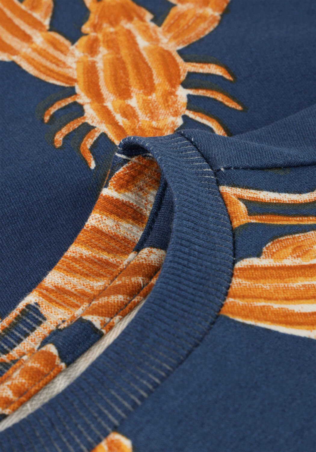 Donkerblauwe YOUR WISHES T-shirt LANGOSTA RELAXED TEE - large