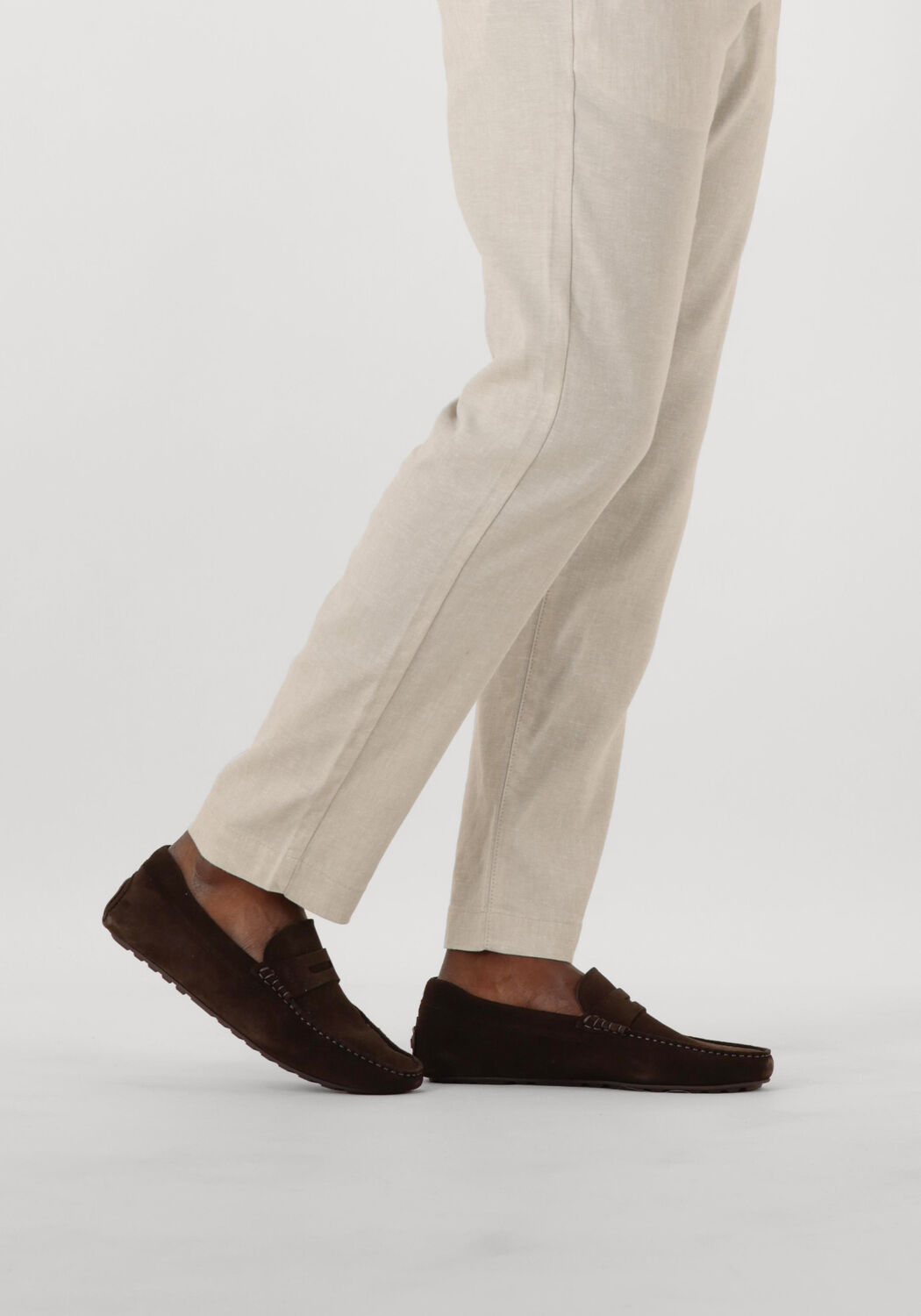 Bruine BOSS Mocassins NOEL - large