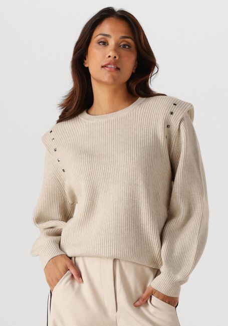 Beige MINUS Trui KATHARINA KNIT PULLOVER - large