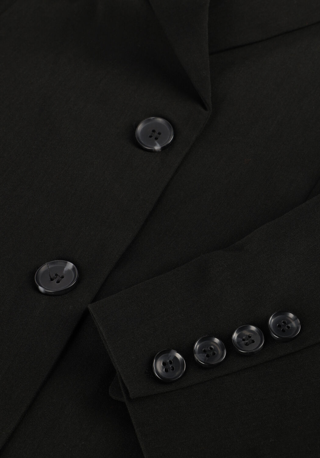 ANOTHER LABEL Mini robe JILLI BLAZER DRESS L/S en noir - large