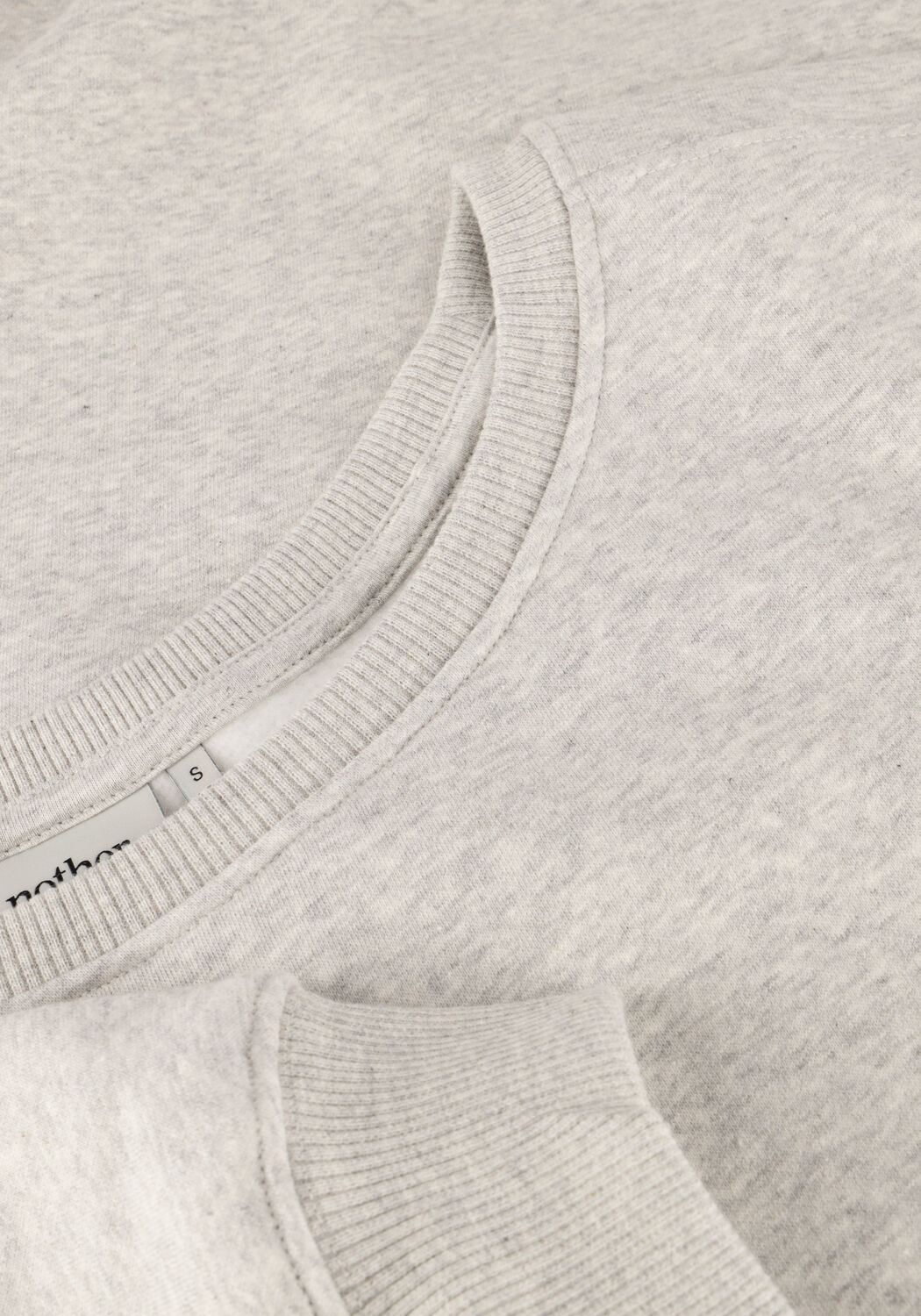 ANOTHER LABEL Robe midi LIVY SWEAT DRESS Gris clair - large