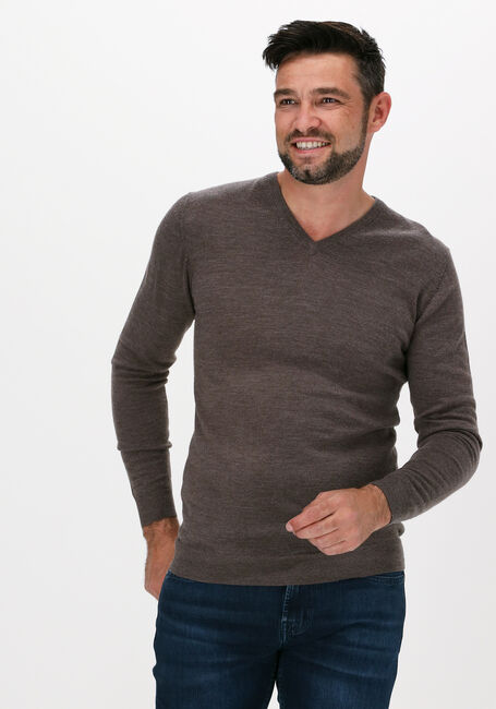 PROFUOMO Pull JACOB en marron - large