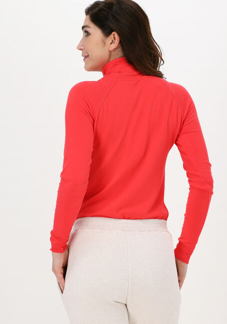 SUMMUM Col roul&eacute; TURTLE NECK SWEATER BASIC KNIT en rouge - large