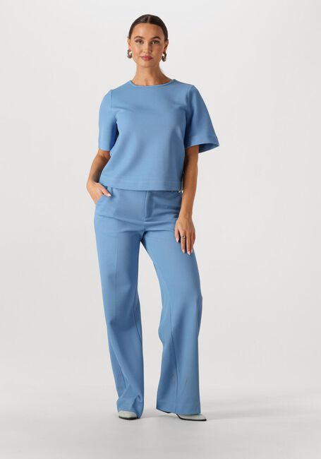 Blauwe POM AMSTERDAM Broeken/jumpsuits PANTS LARA SMASHING BLUE - large