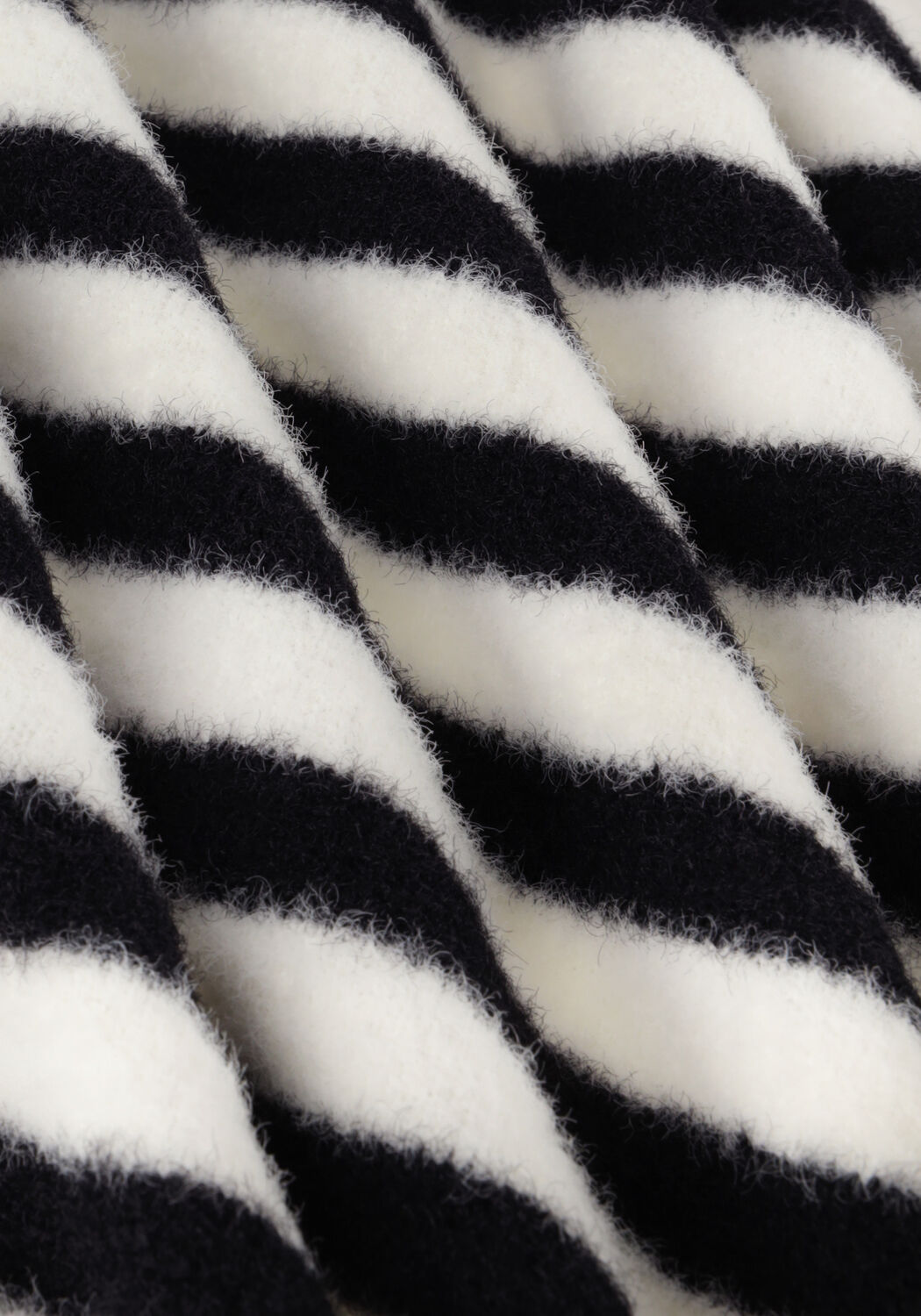 Zwarte CATWALK JUNKIE Trui KN SOFT STRIPE - large