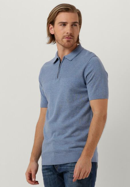 SAINT STEVE Polo GABRIEL Bleu clair - large