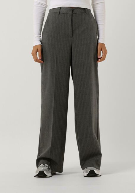 SELECTED FEMME Pantalon FANNI HW WIDE PANT B en gris - large