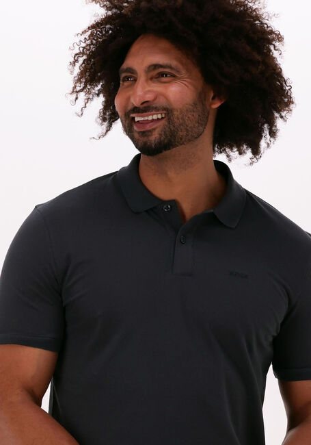 BOSS BLACK Polo PALLAS Gris foncé - large