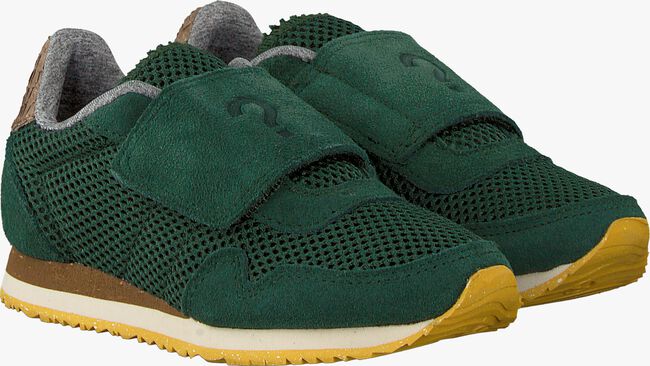 Groene WODEN Sneakers WHY MESH SUEDE - large