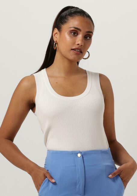 Witte YDENCE Top KNITTED TOP KEELY - large
