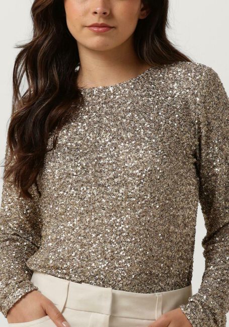 COPENHAGEN MUSE Longsleeves CMSEQUINCE-TEE en or - large
