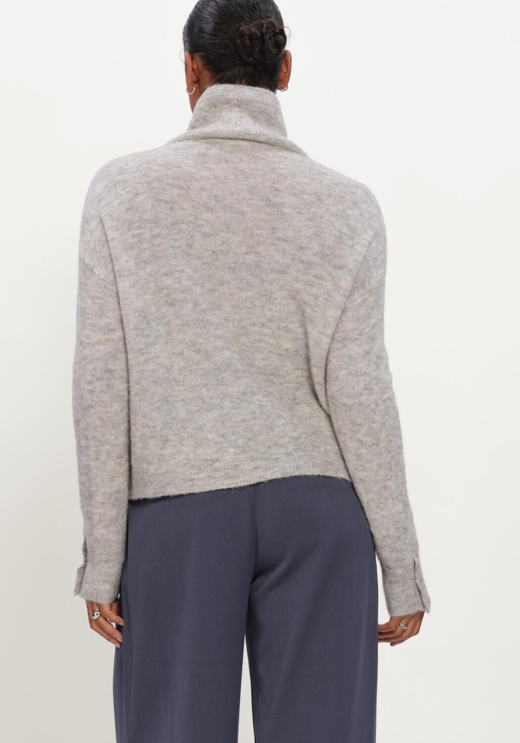 MSCH COPENHAGEN Pull MSCHBONDIE HOPE M PULLOVER Gris clair - large