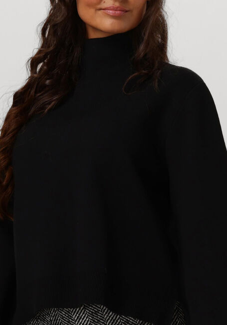 BRUUNS BAZAAR Col roulé SIMONA ADA KNIT en noir - large