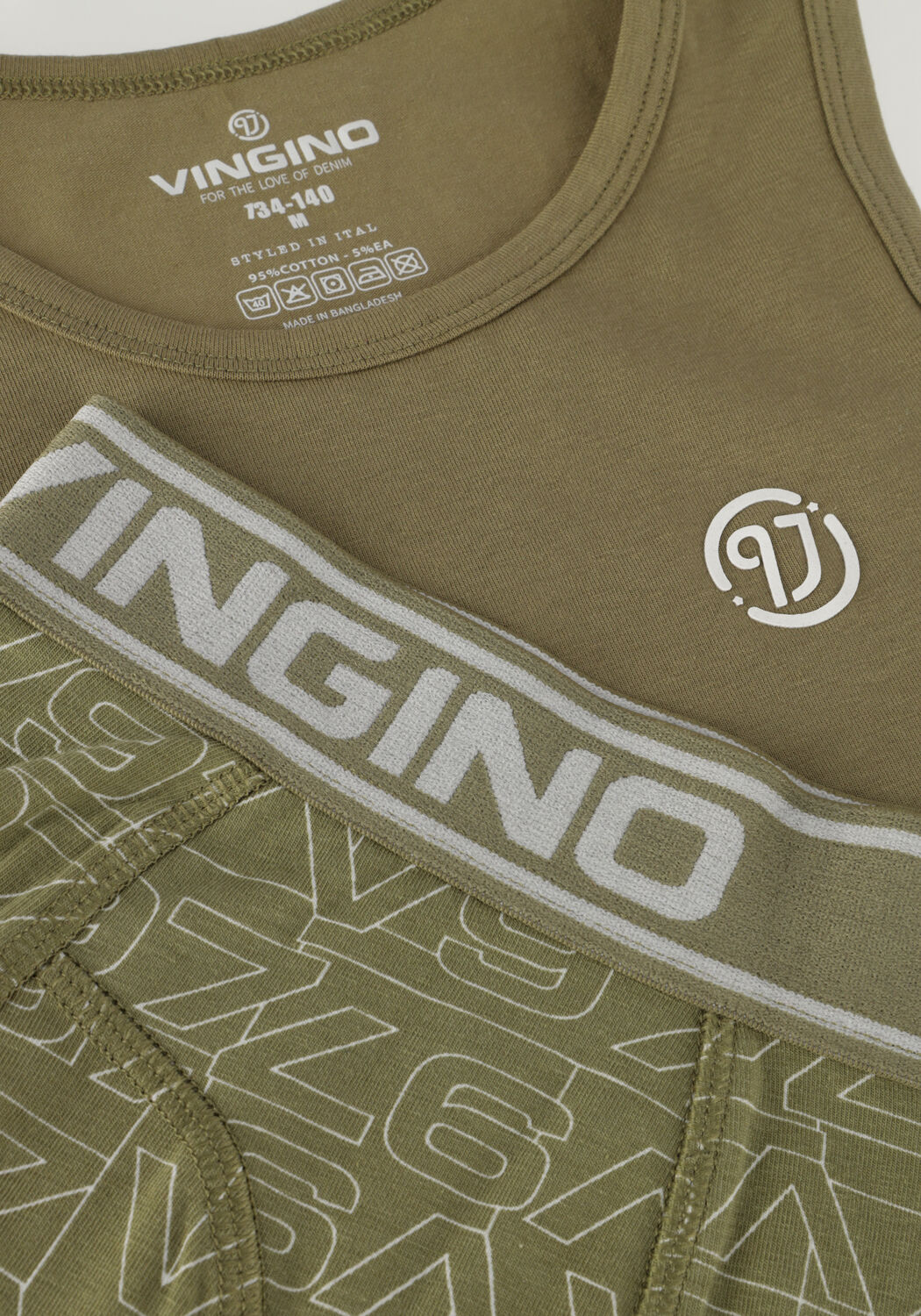 VINGINO Boxer B-231-16 FINE ART SET en vert - large