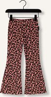 Roze DAILY BRAT Flared broek LEOPARD FLARED Roze DAILY BRAT Flared broek LEOPARD FLARED - medium