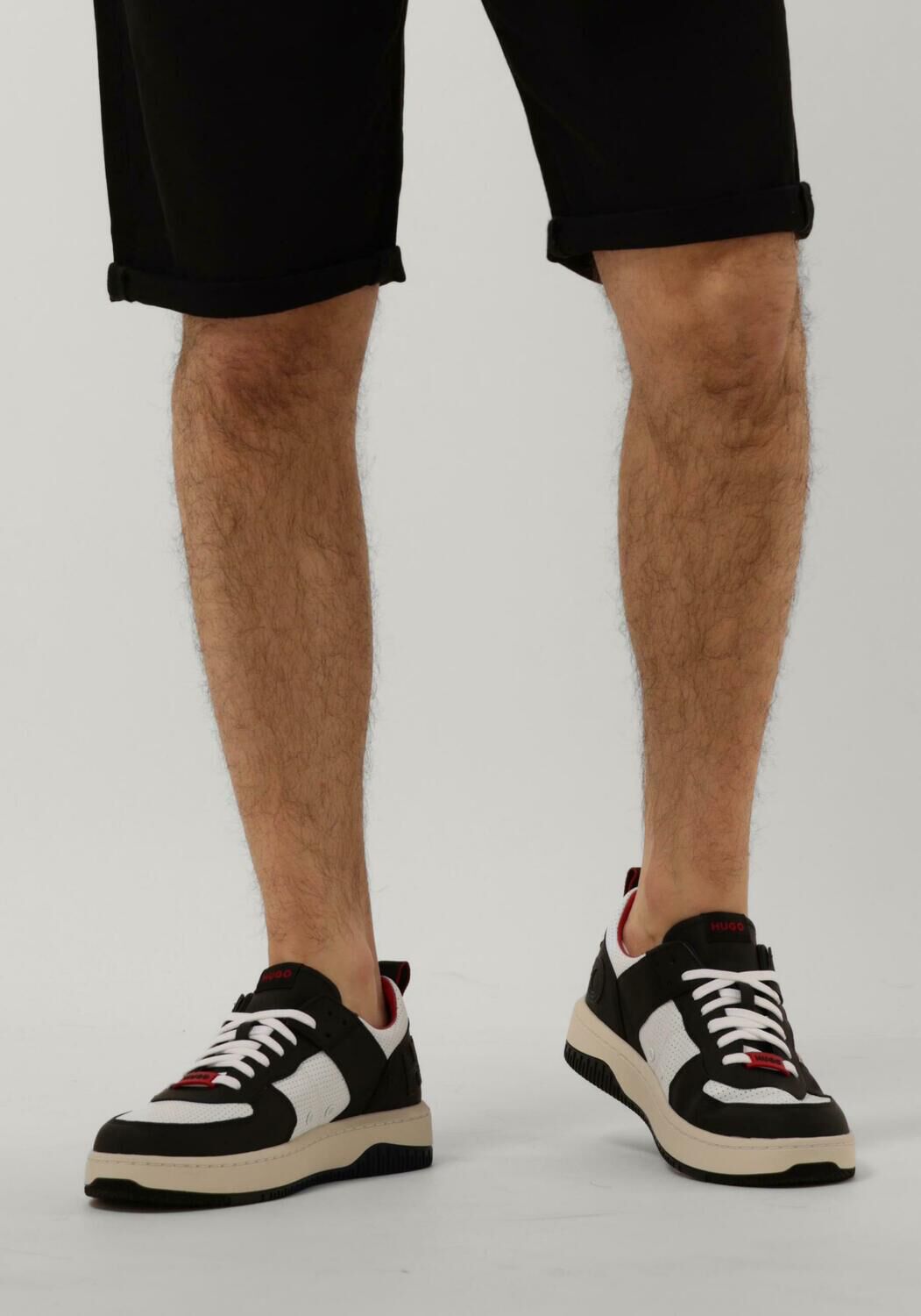 HUGO Baskets basses KILIAN TENN en blanc - large
