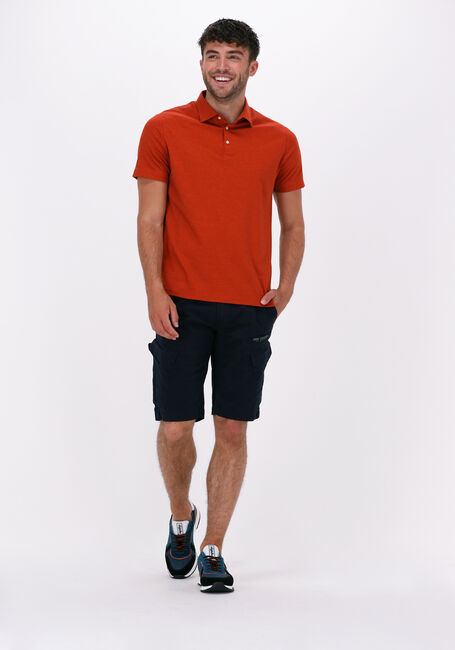 Donkerblauwe PME LEGEND Korte broek NORDROP CARGO SHORTS STRETCH TWILL - large