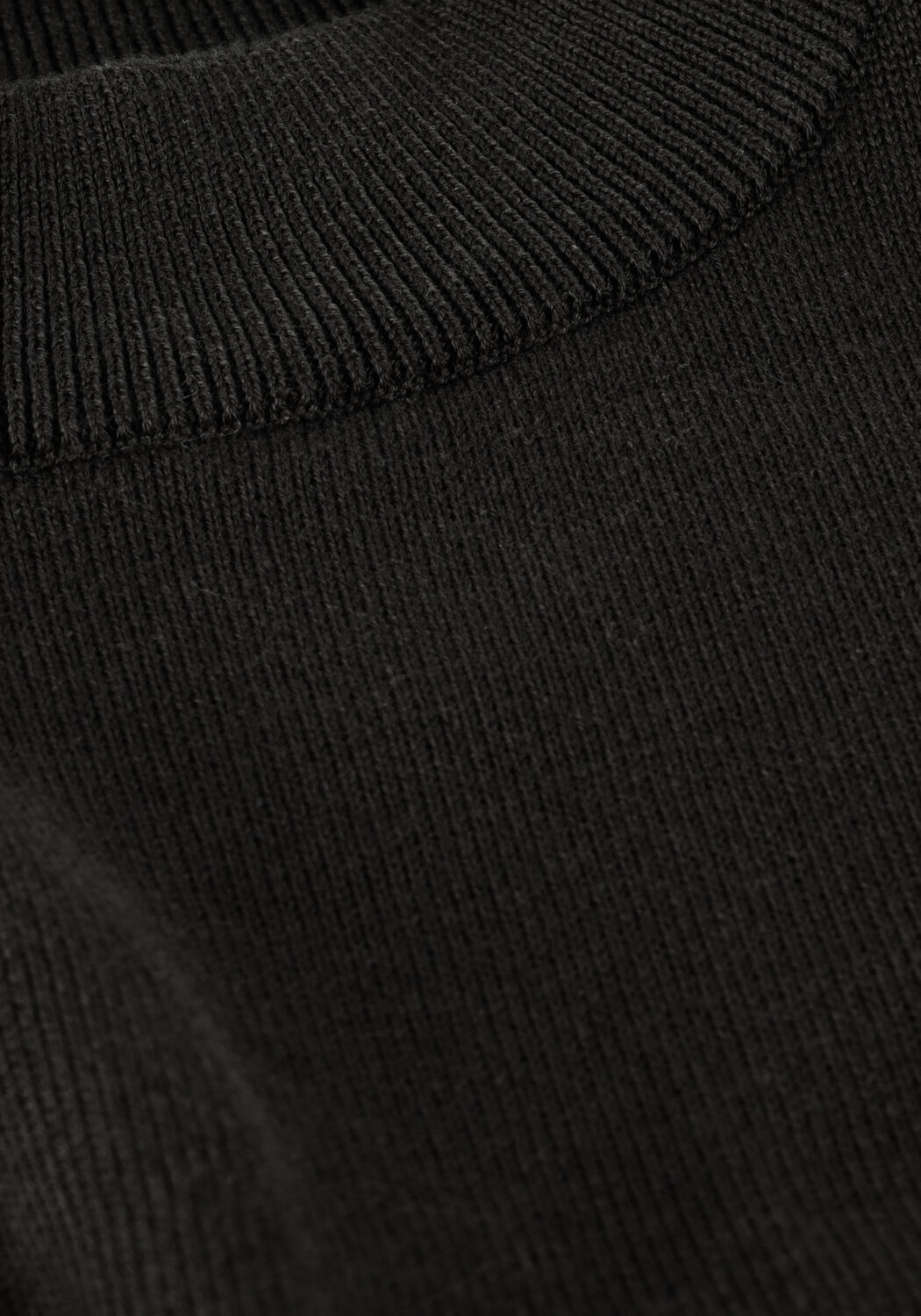 Donkergroene SELECTED MEN Coltrui ROBERT LS KNIT MOCK NECK - large