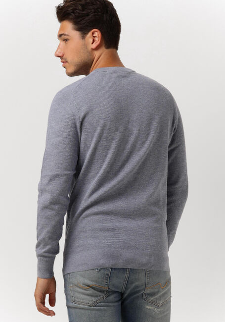 Lichtblauwe PROFUOMO Trui PULLOVER CREW NECK - large