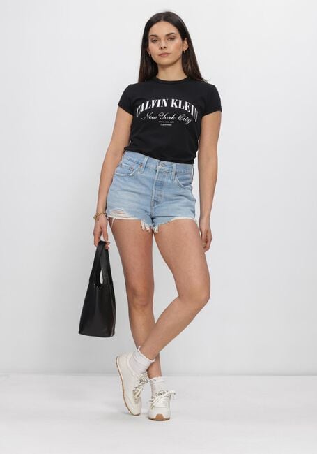 Blauwe LEVI'S Jeans 501 ORIGINAL SHORT MID S - large