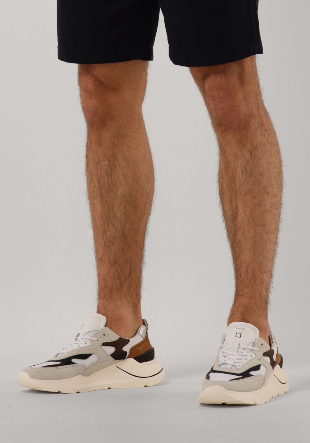 D.A.T.E Baskets basses FUGA HEREN en blanc - large