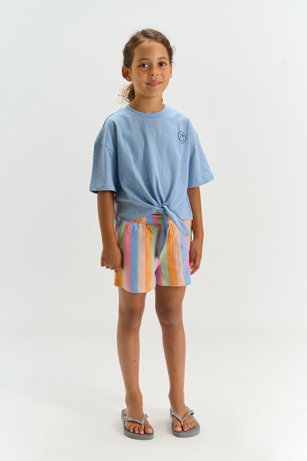 THE NEW Pantalon courte TNTRACE SHORTS en rose - large