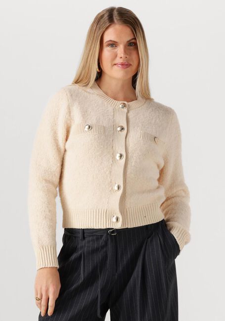 Creme SUMMUM Trui CARDIGAN BOUCLE KNIT - large