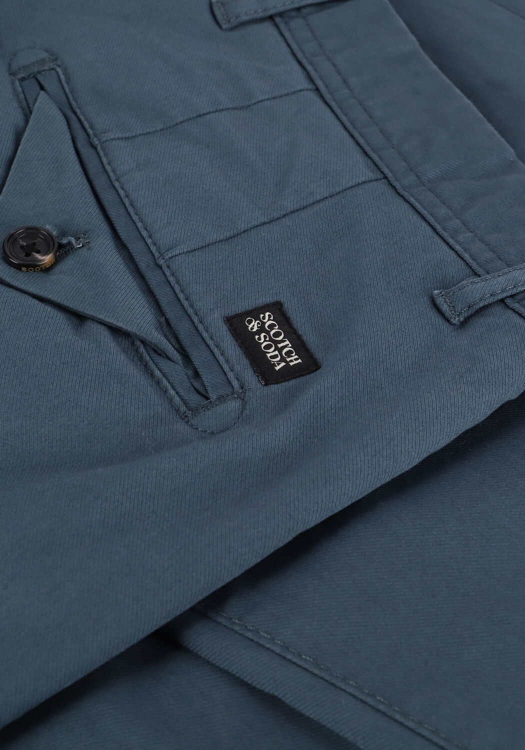 Lichtblauwe SCOTCH & SODA Chino STUART REGULAR SLIM-FIT - large