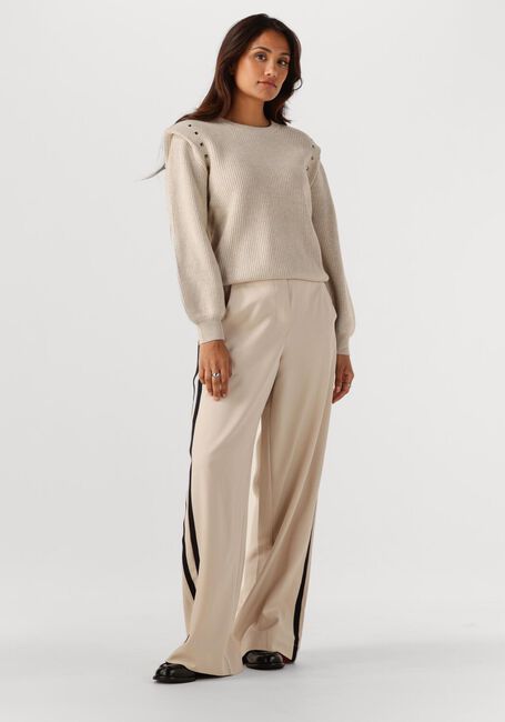 Creme MINUS Wijde broek JUDINE HIGH WAIST PANT - large