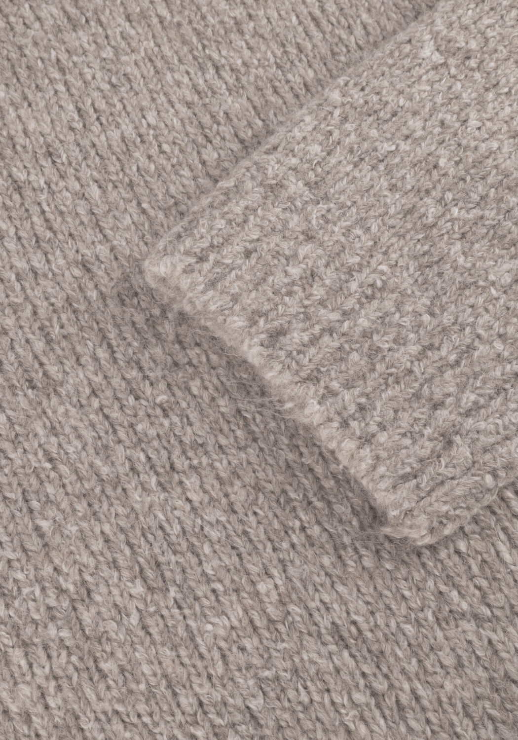 Zand SECOND FEMALE Trui JANAJA KNIT T-NECK - large