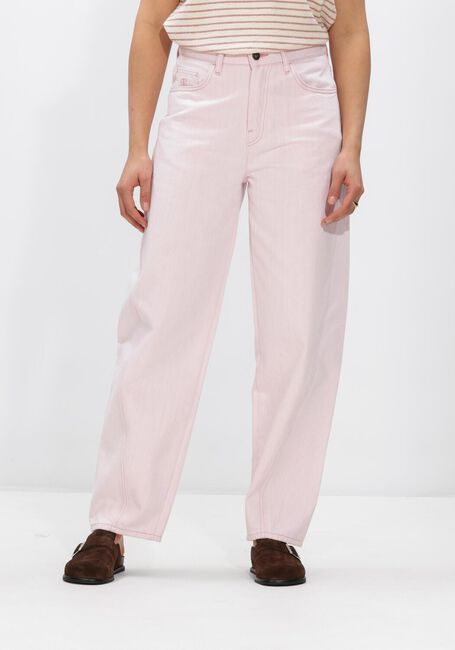 Roze BY-BAR Broeken/jumpsuits BEGUM SLUB JEANS - large