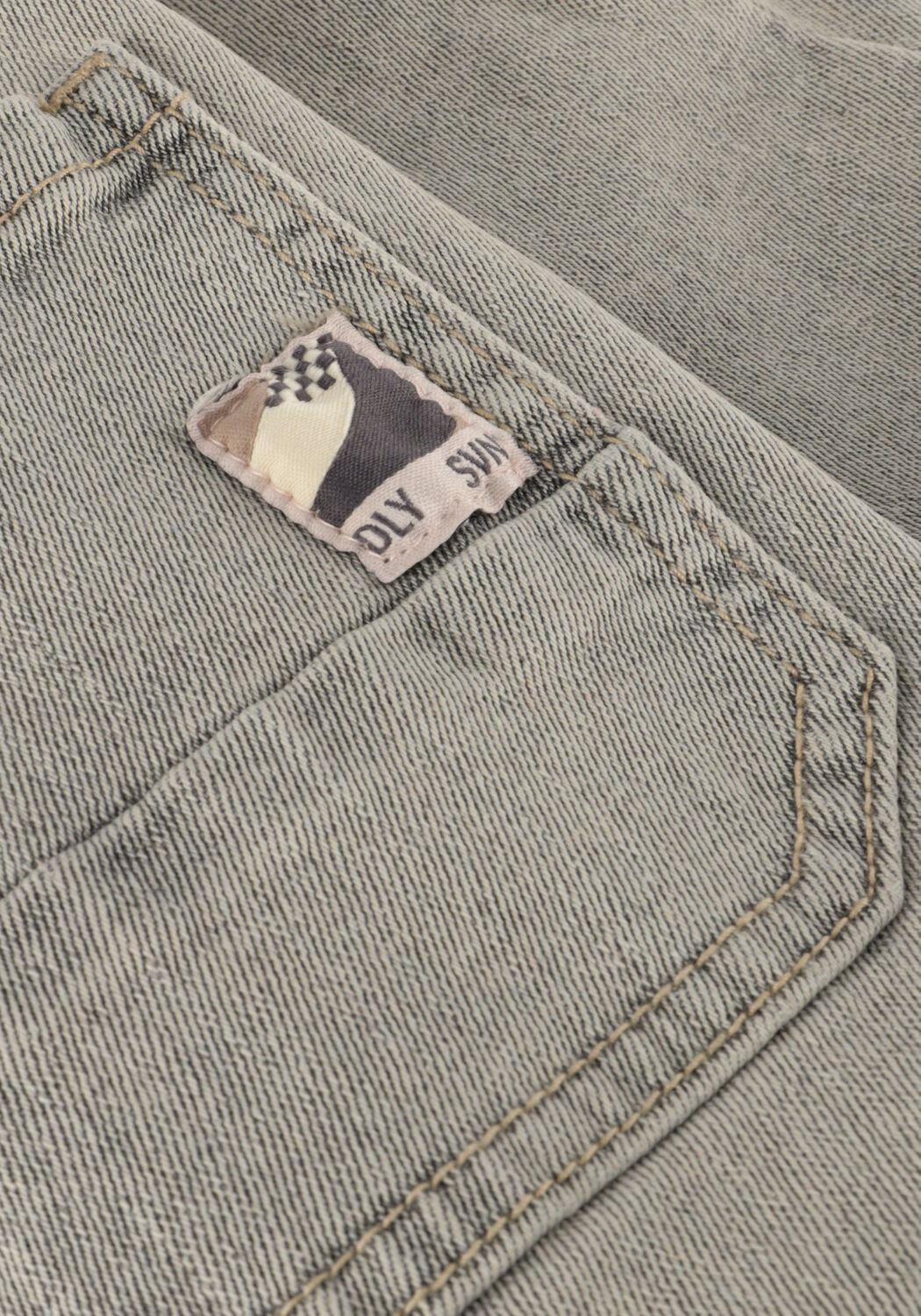 DAILY7 Pantalon courts DENIM SHORT Gris clair - large