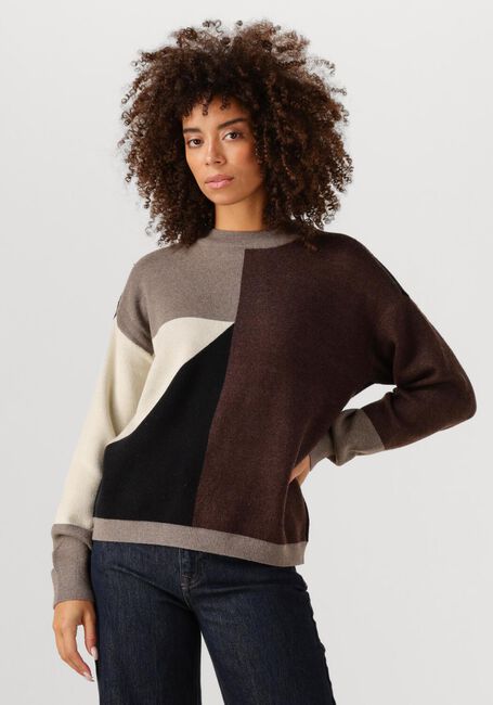 OBJECT Pull ORJRAY LO L/S KNIT PULLOVER AOP en multicolore - large