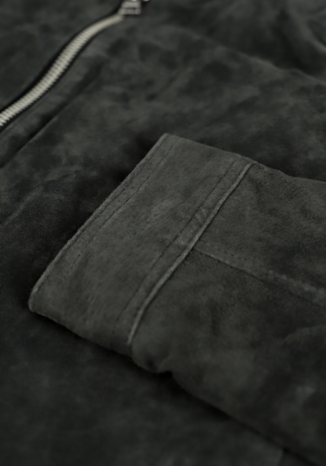 GOOSECRAFT Veste en cuir GC ANYTIME BIKER en gris - large