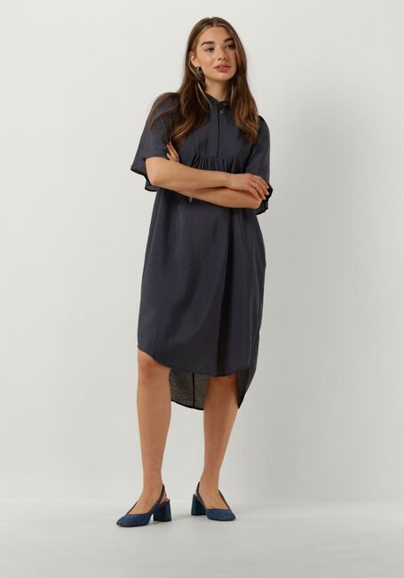 CO'COUTURE Robe midi CALLUM VOLUME DRESS en bleu - large