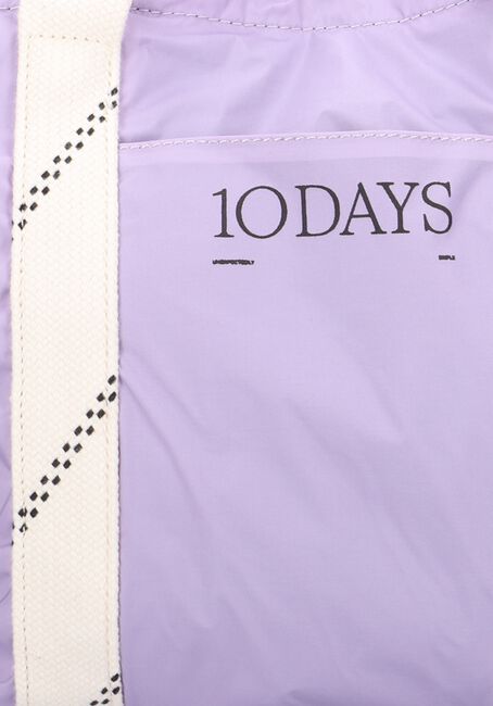 10DAYS SMALL SHOPPER Sac bandoulière en violet - large