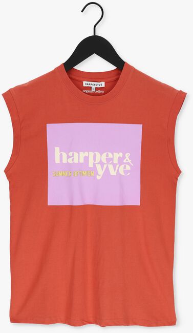 HARPER & YVE T-shirt SUMMER-SS en orange - large