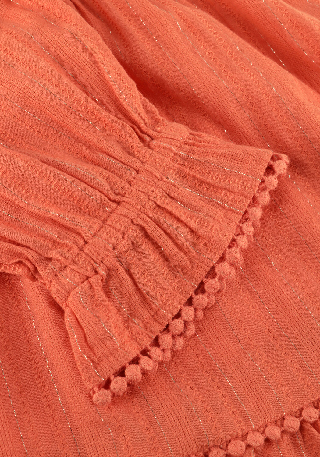 AI&KO Mini robe BRECHT LUREX CO 503 G en orange - large