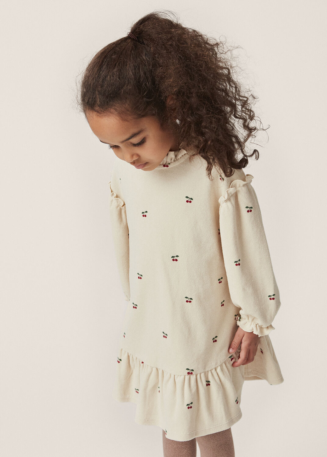 Roze KONGES SLOJD Mini jurk ITTY DRESS GOTS - large