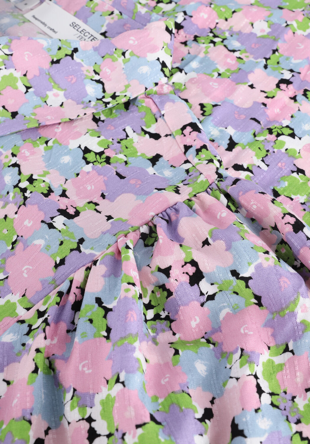 Roze SELECTED WOMEN Mini jurk SLFJUDITA LS SHORT - large