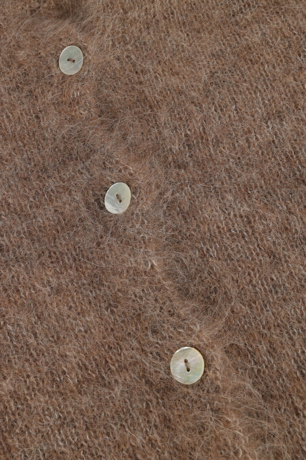 BY-BAR Gilet CLEO NATURAL CARDIGAN en camel - large