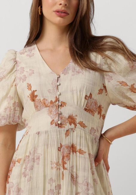 NEO NOIR Robe maxi RILANA AIRY FLORAL DRESS Crème - large