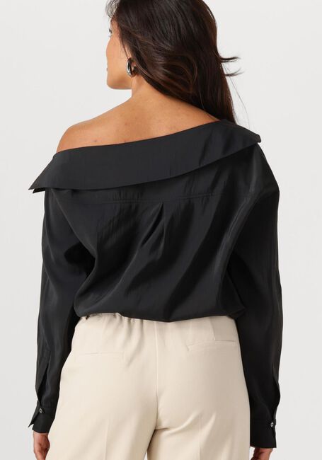 Zwarte ANOTHER LABEL Top DEZI TOP L/S - large