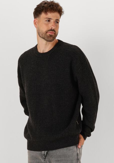 WOODBIRD Pull WBKURT BASE KNIT en gris - large