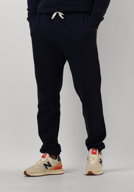 Donkerblauwe SCOTCH & SODA Joggingbroek LOGO SWEATPANT - large