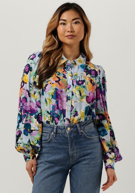 Y.A.S. YASANNINA LS SHIRT Blouses en bleu - large