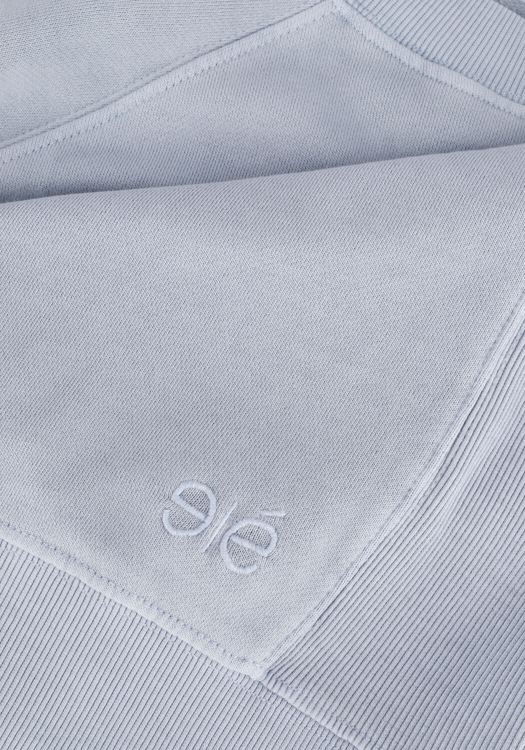 Lichtblauwe ESM&Eacute; STUDIOS Sweater CLEM OVERSIZE SWEATSHIRT - large