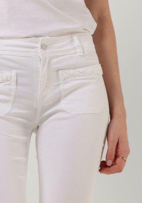LIU JO Flared jeans PANT.ZAMPETTA BRAID H.W. en blanc - large