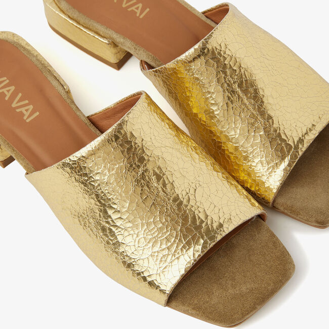 Gouden VIA VAI Slippers GIGI LUNA - large